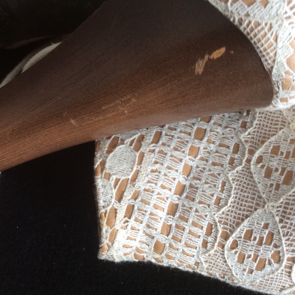 Qupid Lace Platform Heels, Sz 7.5 - Picture 10 of 14